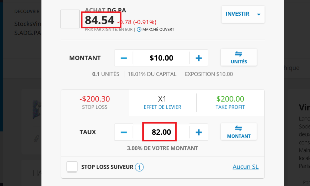 stop loss etoro